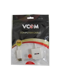 VCOM DisplayPort (M) to HDMI (F) White Retail Packaged Display Adapter