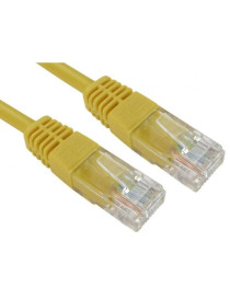 Spire Moulded CAT6 Patch Cable  2 Metre  Full Copper  Yellow