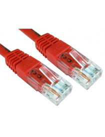 Spire Moulded CAT6 Patch Cable  5 Metres  Full Copper  Red