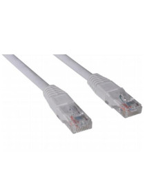 Sandberg Moulded CAT6 UTP Patch Cable  5 Metres  Full Copper  Grey