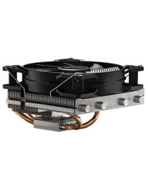 be quiet! Shadow Rock LP Fan CPU Cooler  Universal Socket  Pure Wings 2 120mm PWM Black Cooling Fan  1500RPM  4 Heat Pipes  Low-Profile at 75.4mm Height  130W TDP  Intel LGA 1700 & AMD AM5 Compatible