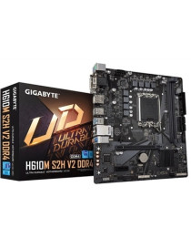 Gigabyte H610M S2H V2 Motherboard  LGA1700 Socket  Micro ATX  DDR4  PCIe Gen3 x4 M.2