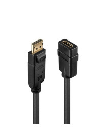 LINDY 41005 DisplayPort 1.2 to HDMI 1.3 Converter  Black