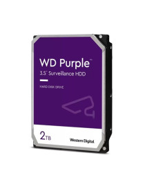 WD Purple 2TB 3.5“ 5400RPM 64 MB Cache SATA Surveillance Internal Hard Drive