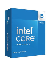 Intel Core i5 14600KF 2.5GHz 14 Core LGA 1700 Raptor Lake Processor  20 Threads  5.3GHz Boost  No Graphics