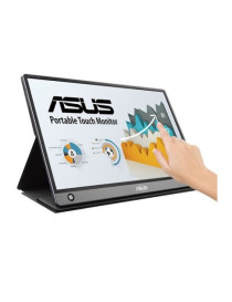 Asus 15.6“ Portable IPS Touchscreen Monitor (ZenScreen MB16AMT)  1920 x 1080  USB-C (USB-A adapter)  micro-HDMI  7800mAh Battery  Auto-rotatable  Hybrid Signal  Smart Case Stand