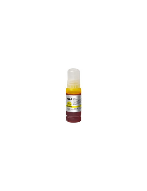 InkLab 102 Epson Compatible EcoTank Yellow Ink Bottle