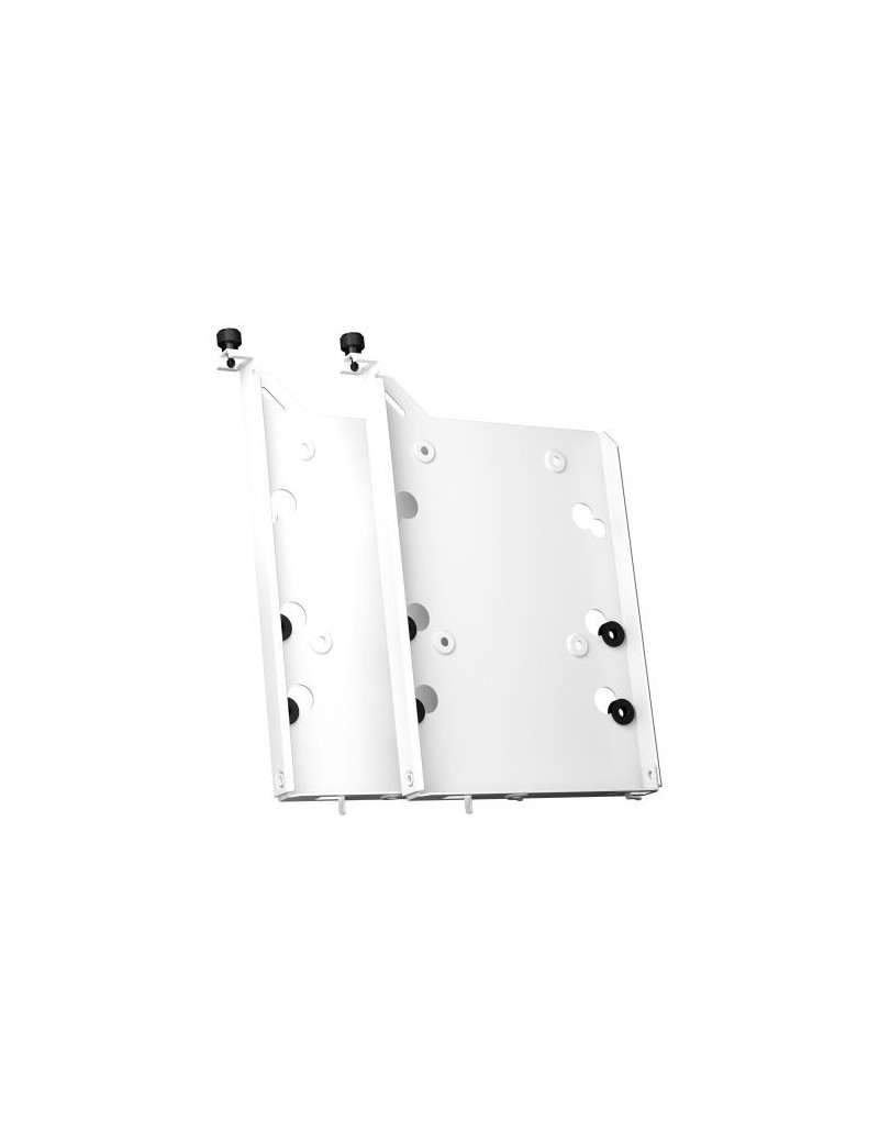 Fractal Design HDD Tray Kit - Type-B (2-pack)  White  2x 3.5”/2.5” Trays - For Fractal cases with Type-B HDD mounts only