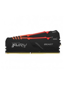 Kingston Fury Beast 64GB 3600MHz (2 x 32Gb) DDR4 CL18 DIMM RGB System Memory