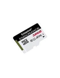 Kingston SDCE/32GB High Endurance micro SD Flash Memory Card  32GB  Class 10  A1  UHS-I U1  Retail Packed