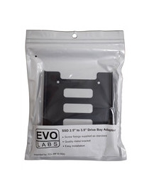 Evo Labs 2.5 INCH to 3.5 INCH Single Internal Drive Bay Adapter  Metal  for 2.5 INCH SSD/HDD