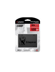 Kingston SSDNow A400 120GB  SATA III  Read 500MB/s  Write 320MB/s  3 Year Warranty
