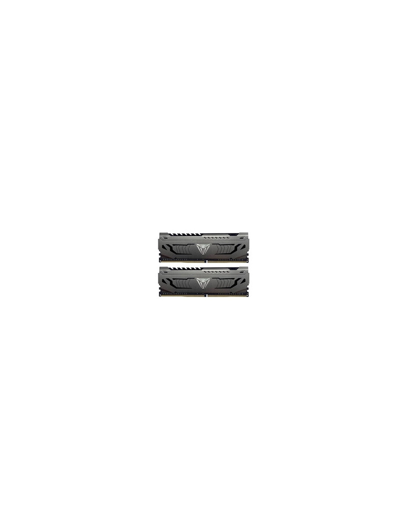 Patriot Viper Steel DDR4 16GB (2 x 8GB) 3200MHz System Memory Kit with Gunmetal Grey Heatshield