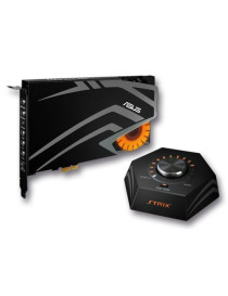 Asus STRIX RAID PRO Gaming Soundcard  PCIe  7.1  Audiophile-Grade DAC  116dB SNR  Raid Mode & Control Box