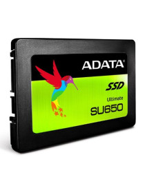 ADATA 120GB Ultimate SU650 SSD  2.5“  SATA3  7mm  3D NAND  R/W 520/320 MB/s  75K IOPS