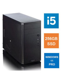 Spire MATX Tower PC  Fractal Core 1100 Case  i5-11400  8GB 3200MHz  256GB SSD  Bequiet 550W  No Optical  KB & Mouse  Windows 11 Pro