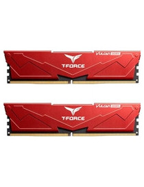 TeamGroup T-Force VULCAN Red DIMM Kit 64GB (2 x 32GB)  DDR5 6000MHz System Memory