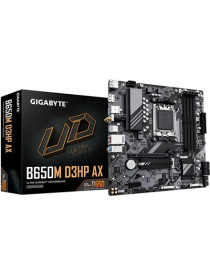 Gigabyte B650M D3HP AX  AMD AM5 Socket  4x DDR5  2x M.2 & 4x SATA  Wi-Fi 6E  Micro ATX Motherboard