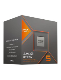 AMD Ryzen 5 8600G with Wraith Stealth Cooler  AM5  Up to 5.0GHz  6-Core  65W  22MB Cache  4nm  8th Gen  Radeon Graphics