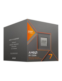AMD Ryzen 7 8700G with Wraith Spire RGB Cooler  AM5  Up to 5.1GHz  8-Core  65W  24MB Cache  4nm  8th Gen  Radeon Graphics