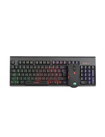 Marvo Scorpion KW512 Wireless Keyboard and Mouse Bundle  12 Multimedia Keys  3 Colour LED Backlit with 7 Lighting Modes  Optical Mouse with Adjustable 800-1600 dpi  6 Buttons  Ideal for Gaming...