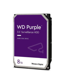 WD 3.5“  8TB  SATA3  Purple Surveillance Hard Drive  7200RPM  256MB Cache  OEM