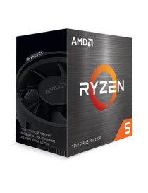AMD Ryzen 5 5500 CPU with Wraith Stealth Cooler  AM4  3.6GHz (4.2 Turbo)  6-Core  65W  19MB Cache  7nm  5th Gen  No Graphics