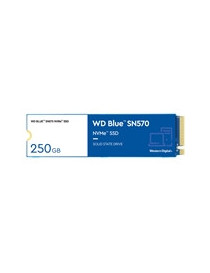 WD Blue SN570 (WDS250G3B0C) 250GB NVMe M.2 Interface  PCIe x3 x4  2280 Length  Read 3300MB/s  Write 1200MB/s  5 Year Warranty