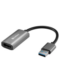 Sandberg HDMI Capture Link to USB-A Cable  5 Year Warranty