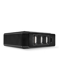 LINDY 73329 4 Port USB Type C & Type-A Smart Charger with 72W Power Delivery  Simultaneously Charge or Power up to 4 USB Devices  Type-C 72W Power Delivery Provides High Speed Charging to...