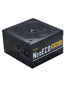 ANTEC NeoECO NE750G M 750W PSU  120mm Silent Fan  80 PLUS Gold  Fully Modular  UK Plug  Heavy-Duty Japanese Capacitors  Hybrid Zero RPM Fan Mode