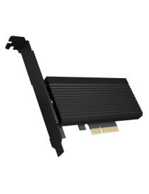 Icy Box (IB-PCI208-HS) PCIe 4.0 x4 NVMe Converter Card  Supports M.2 2230/42/60/80  Aluminium Heatsink  Full/Low Profile Brackets