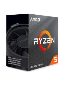 AMD Ryzen 5 4500 CPU with Wraith Stealth Cooler  AM4  3.6GHz (4.1 Turbo)  6-Core  65W  11MB Cache  7nm  4th Gen  No Graphics