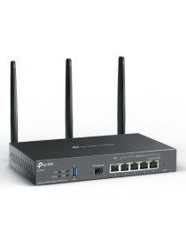 TP-LINK (ER706W) Omada AX3000 Gigabit VPN Wi-Fi Router  Dual Band  6x GB Ports  USB 3.0  Mesh Technology  Abundant Security Features