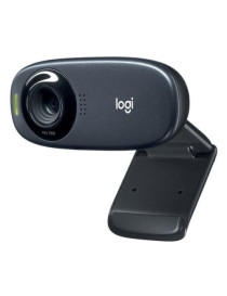 Logitech C310 HD Webcam  1.2MP  720p/30fps  Mic  Widescreen  Auto Light Correction  Mounting Clip