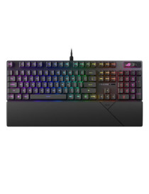 Asus ROG STRIX SCOPE II RX Red Mechanical RGB Gaming Keyboard  ROG RX Red Switches  IP57  Sound Dampening  PBT Keycaps  Intuitive Controls