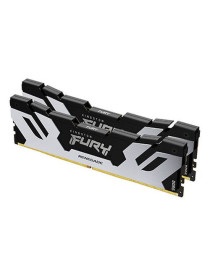 Kingston Fury Renegade 32GB Kit (2 x 16GB)  DDR5  7600MHz  CL38  1.45V  ECC  XMP 3.0  PMIC  DIMM Memory  Black/Silver
