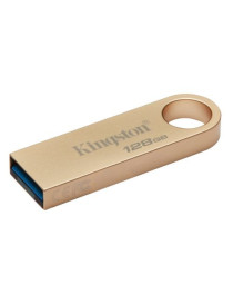 Kingston 128GB DataTraveler SE9 G3 Memory Pen  USB 3.2 Gen1 Type-A  Metal Gold Casing