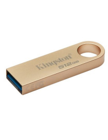 Kingston 512GB DataTraveler SE9 G3 Memory Pen  USB 3.2 Gen1 Type-A  Metal Gold Casing