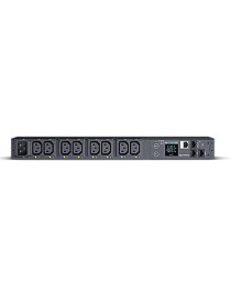 CyberPower PDU81005 Switched Metered-by-Outlet Power Distribution Unit  1U Rackmount  1x IEC C20 Input  8 Outlets  Real-Time Local/Remote Monitoring & Switching  LCD Display