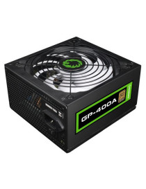 GameMax 400W GP400A PSU  Fully Wired  12cm Fan  80+ Bronze  Black Mesh Cables  Power Lead Not Included