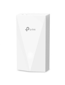 TP-LINK (EAP655-WALL) AX3000 Wall Plate Wi-Fi 6 Access Point  Dual Band  PoE  3x GB LAN  OFDMA  Free Software