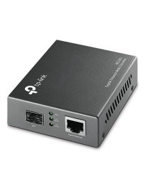 TP-LINK (MC220L) Gigabit SFP Media Converter  1x GB Auto-Negotiation RJ45  Half-Duplex / Full-Duplex
