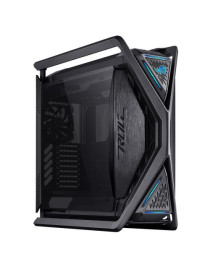 Asus ROG Hyperion GR701 Gaming Case w/ Glass Windows  E-ATX  4x 14cm Fans  Dual 420mm Radiator Support  USB-C (60W FC)  Fan Hub & Lighting Panel  Black
