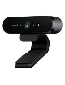 Logitech BRIO 500 4K UHD 13MP HDR Webcam  USB-A  Light Correction  Privacy Shutter  Noise-Cancelling Mics  Windows Hello Support  Graphite