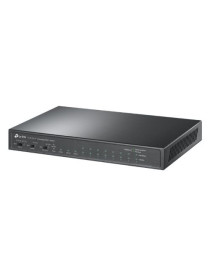 TP-LINK (TL-SL1311P) 8-Port 10/100Mbps + 3-Port Gigabit Desktop Switch with 8-Port PoE+  GB SFP Port