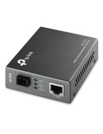 TP-LINK (MC112CS) Single-Mode SC Fiber WDM Media Converter  up to 20km  100B-FX to 100B-TX Copper