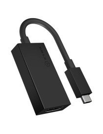 IcyBox USB-C Male to HDMI Female Converter Cable  Black
