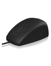 Icy Box Keysonic (KSM-5030M-B) Waterproof Silicone Mouse  USB  IP68  Dust Proof  Scrolling Touch Sensor  Black