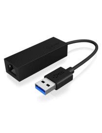 Icy Box USB 3.0 Type-A to Gigabit Ethernet Adapter   EMI Shielding